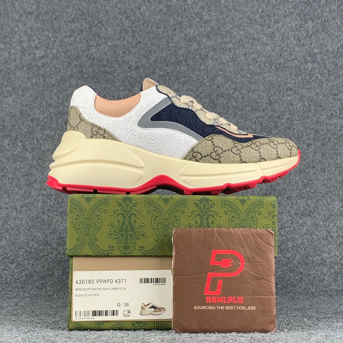 Wmns GG Rhyton 'Beige White Pink'