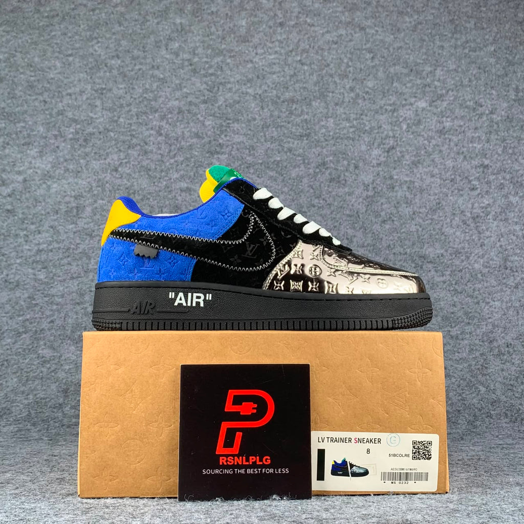 LV x Air Force 1 Low 'Multi-Color Patchwork'