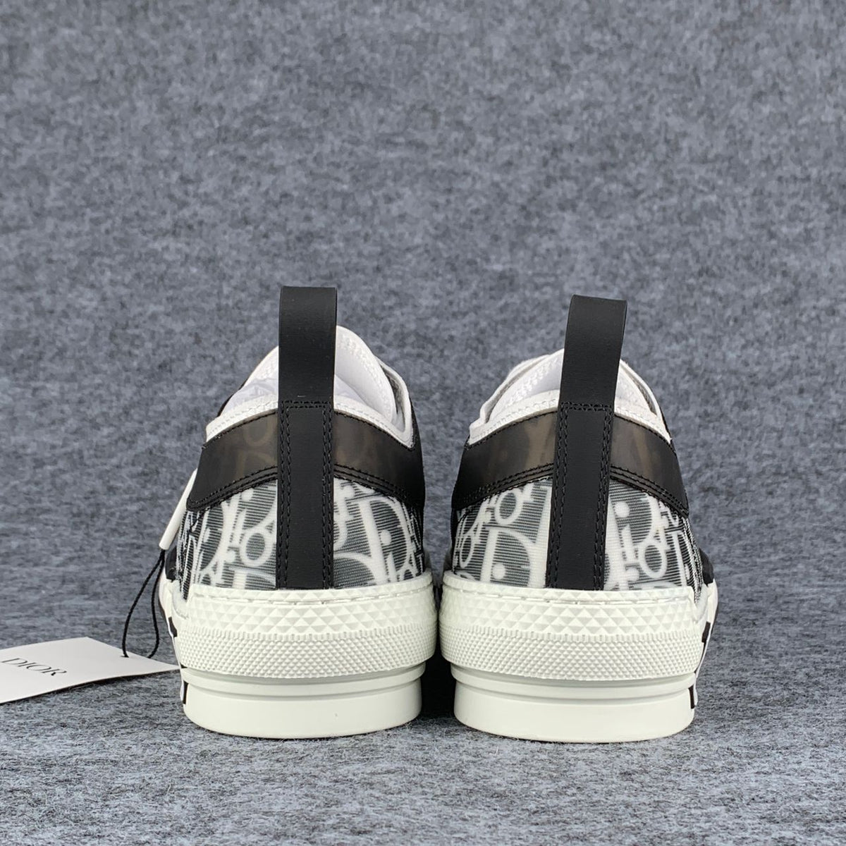 Dior B23 Low 'Oblique Charcoal'