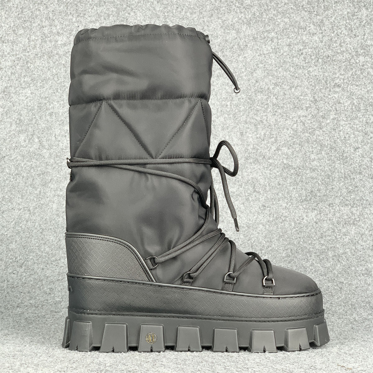 Prada Recycled Nylon Moon Boots