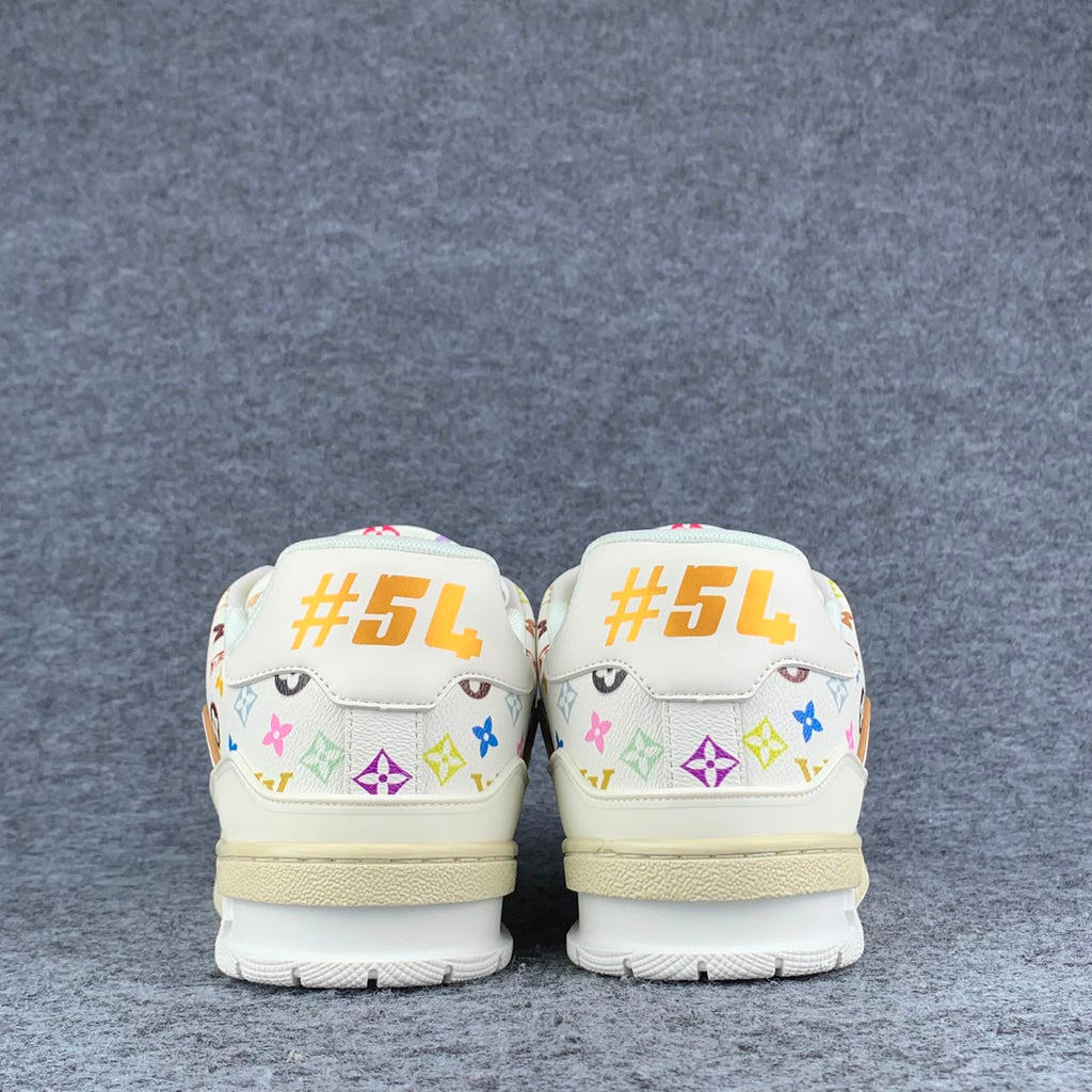 Takashi Murakami x LV Trainer 'White' (B-Grade Version)