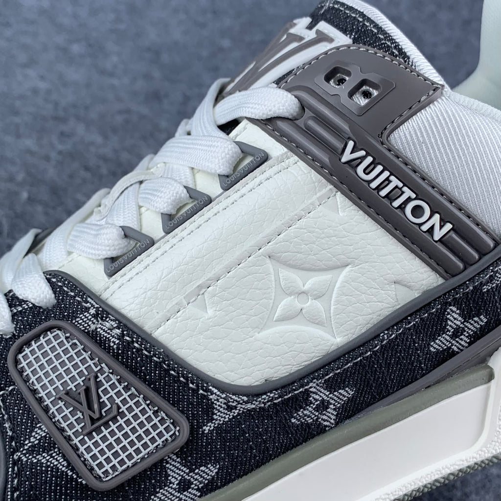 LV Trainer Monogram Denim 'Grey' (B-Grade Version)