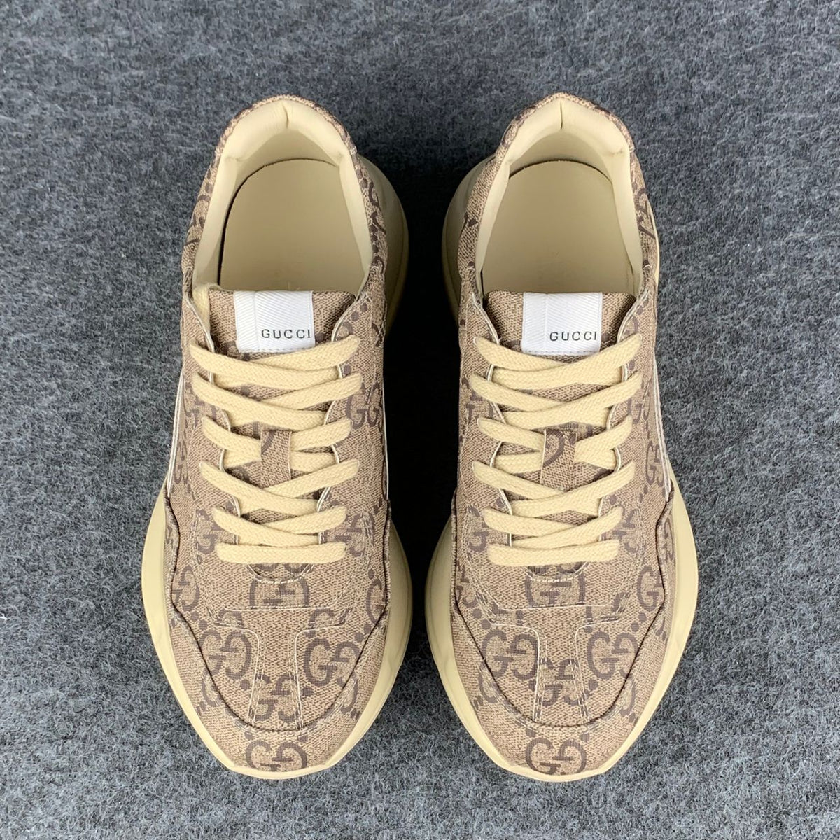 Gucci 100 Rhyton Sneaker 'Beige Monogram'