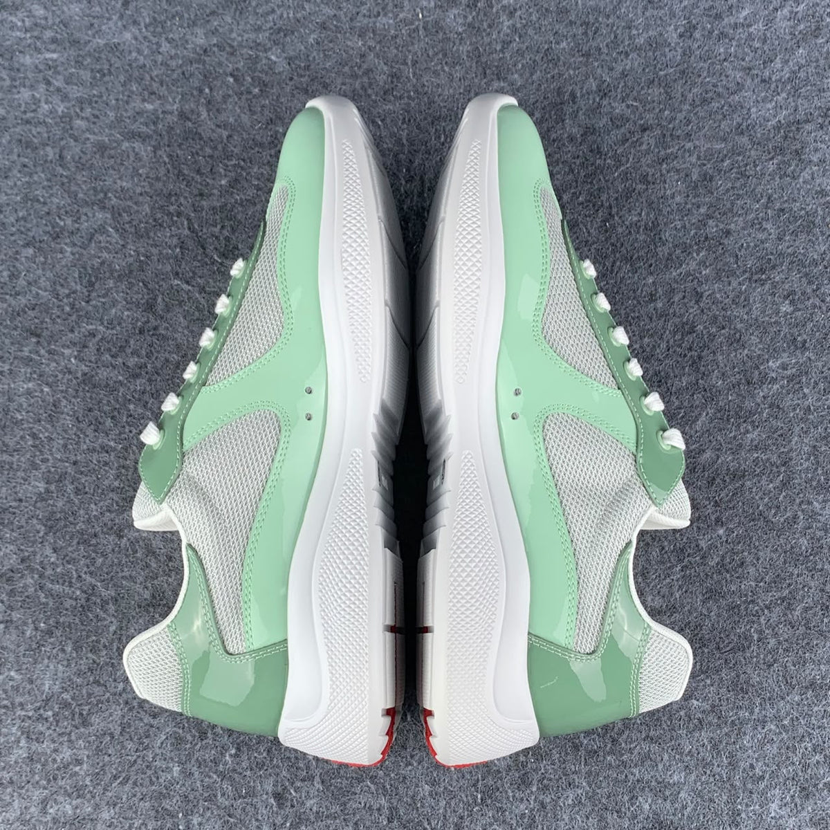 Prada America's Cup Sneakers 'Green White'