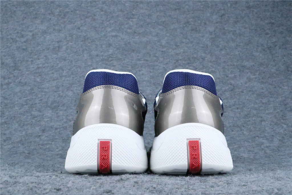 Prada America's Cup Sneakers 'Navy Blue Silver'