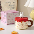 Miffy Sweet Melt Ceramic Mug with 3D Lid